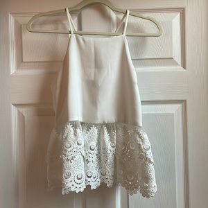 Brand new without tags camisole with lace